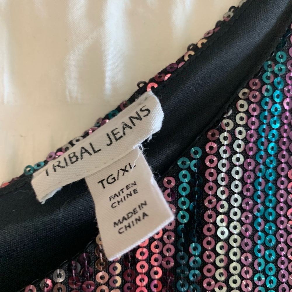 Tribal Sequin Tank - Picture 6 of 13